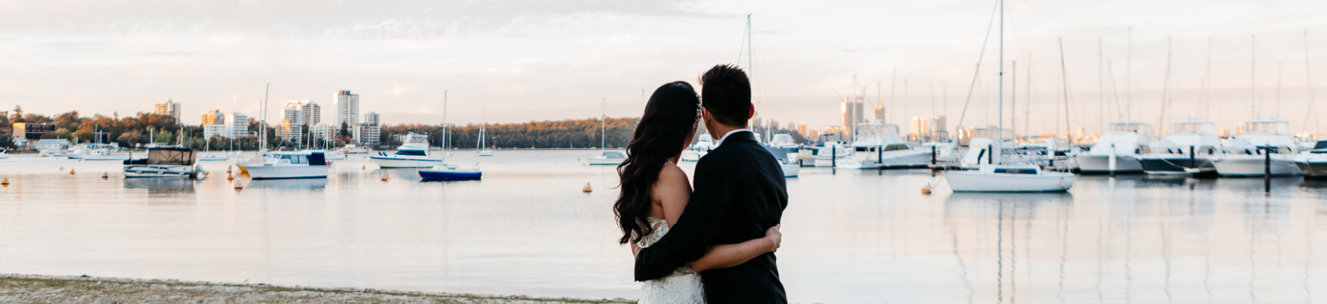 wedding at Matilda bay