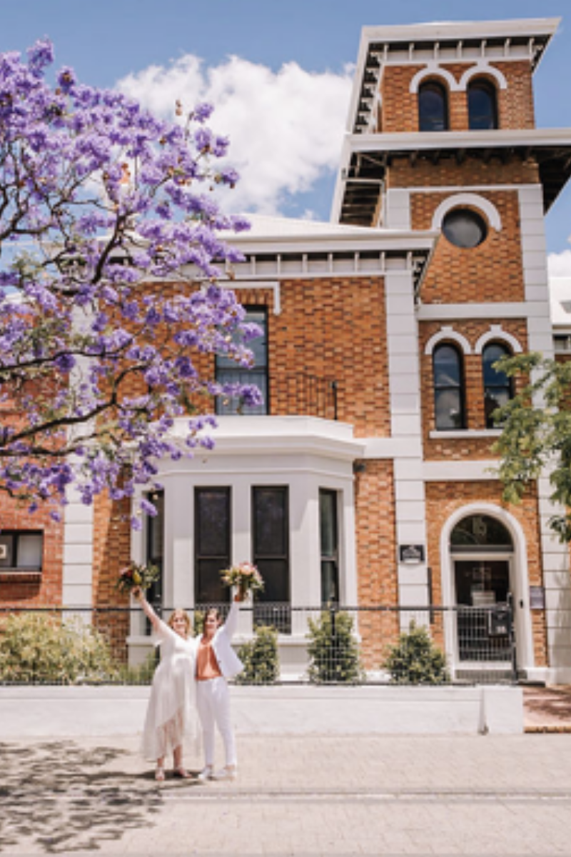 old tower house wedding